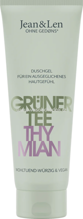 Jean&Len Duschgel Grüner Tee Thymian, 250 ml