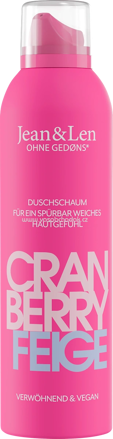 Jean&Len Duschschaum Cranberry Feige, 200 ml