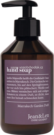 Jean&Len Flüssigseife Marrakesch Garden, 250 ml