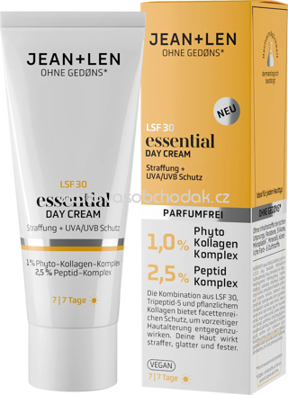 Jean&Len Gesichtscreme Essential LSF 30, 50 ml