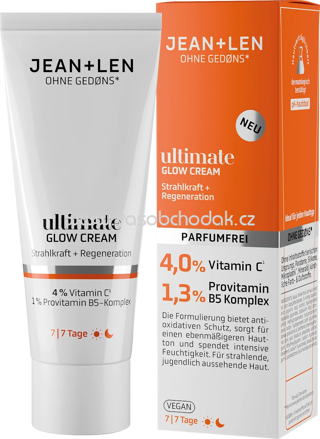 Jean&Len Gesichtscreme Ultimate Glow, 50 ml