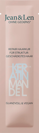 Jean&Len Haarkur Keratin Mandel Sachet, 20 ml