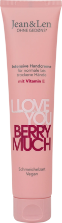 Jean&Len Handcreme berry much intensiv mit Vitamin E, 75 ml