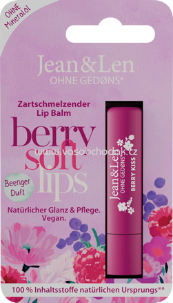Jean&Len Lippenpflege Beere, 4,7 g