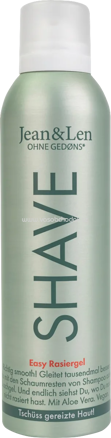 Jean&Len Rasiergel, Aloe Vera, 200 ml