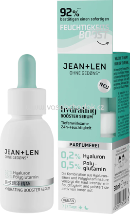Jean&Len Serum Hydrating Booster, 30 ml
