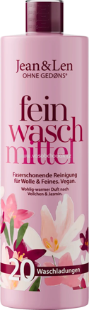 Jean&Len Woll & Feinwaschmittel flüssig Veilchen&Jasmin, 20 Wl