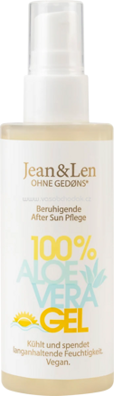 Jean&Len After Sun Aloe Vera Gel, 100 ml