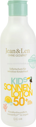 Jean&Len Sonnenmilch Kids sensitiv LSF 50+, 250 ml