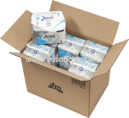 Jessa DISKRET Einlagen Inkontinenz Maxi Vorteilspack 12x10 St, 120 St