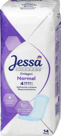 Jessa DISKRET Einlagen Inkontinenz Normal, 14 St