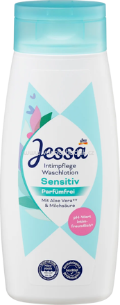 Jessa Intimpflege Waschlotion Sensitiv Parfümfrei, 300 ml
