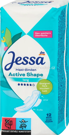 Jessa Ultra-Binden Active Shape Lang, 12 St