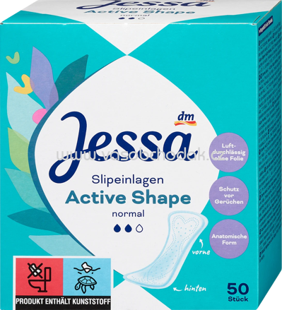 Jessa Slipeinlagen Active Shape Normal, 50 St