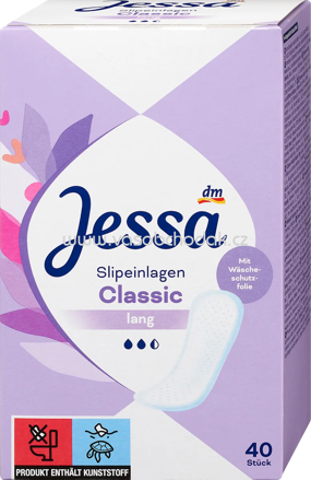 Jessa Slipeinlagen Classic Lang, 40 St