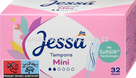 Jessa Tampons Mini, 32 St