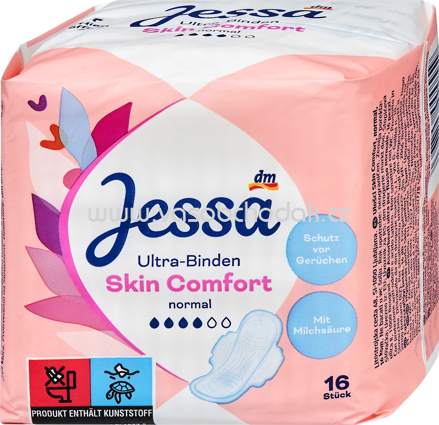 Jessa Ultra-Binden Skin Comfort Normal, 16 St