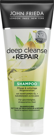John Frieda Shampoo deep cleanse & Repair, 250 ml