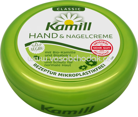 Kamill Hand- & Nagelcreme mit Kamille in der Dose, 150 ml