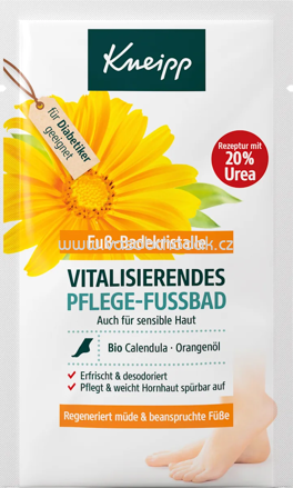 Kneipp Fußbad, Badekristalle Calendula & Orangenöl, 40 g