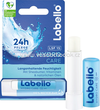 Labello Lippenpflege Hydro Care LSF 15, 4,8 g