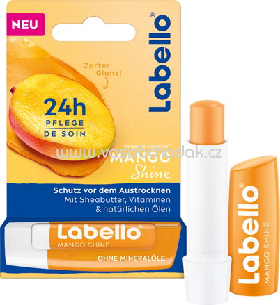 Labello Lippenpflege Mango Shine, 4,8 g