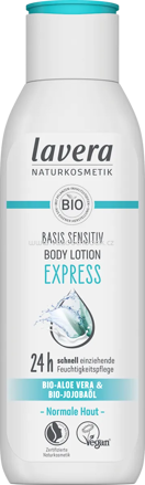 lavera NATURKOSMETIK Bodylotion Basis Sensitiv Express, 250 ml
