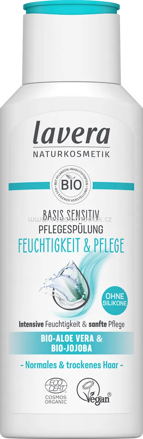 lavera NATURKOSMETIK Conditioner Basis Sensitiv Feuchtigkeit & Pflege, 200 ml