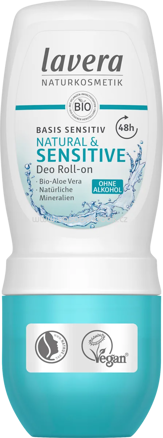 lavera NATURKOSMETIK Deo Roll-on Natural & Sensitive, 50 ml