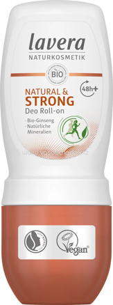 lavera NATURKOSMETIK Deo Roll-on Natural & Strong, 50 ml