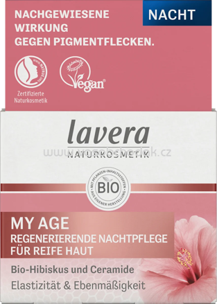 lavera NATURKOSMETIK Nachtcreme regenerierend My Age, 50 ml