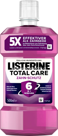 Listerine Mundspülung Total Care Zahnschutz, 500 ml