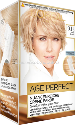 L'ORÉAL Paris Age Perfect Haarfarbe Beige Blond 9.13, 1 St