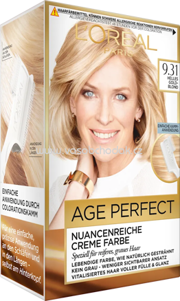 L'ORÉAL Paris Age Perfect Haarfarbe Helles Goldblond 9.31, 1 St