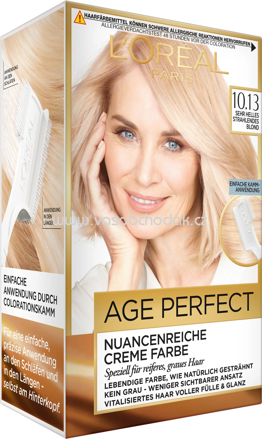 L'ORÉAL Paris Age Perfect Haarfarbe Sehr Helles Strahlendes Blond 10.13, 1 St