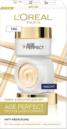L'ORÉAL PARiS Gesichtspflegeset Anti Aging, Age Perfect 2tlg, 1 St