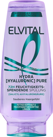 L'ORÉAL PARiS ELVITAL Conditioner Hydra Hyaluronic Pure, 200 ml