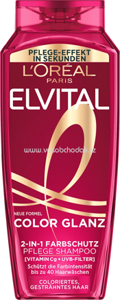 L'ORÉAL PARiS ELVITAL Shampoo & Conditioner 2in1 Color Glanz, 250 ml