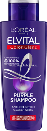 L'ORÉAL PARiS ELVITAL Shampoo Color Glanz Purple, 200 ml