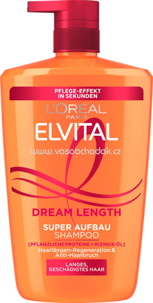 L'ORÉAL PARiS ELVITAL Shampoo Dream Length, 1.000 ml