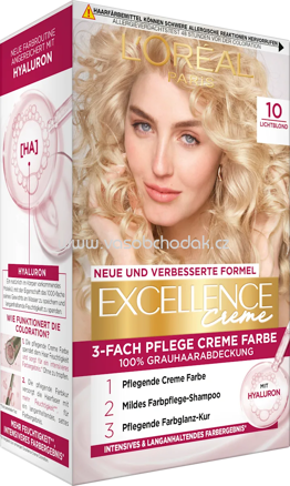 L'ORÉAL PARiS EXCELLENCE Creme Haarfarbe 10 Lichtblond, 1 St