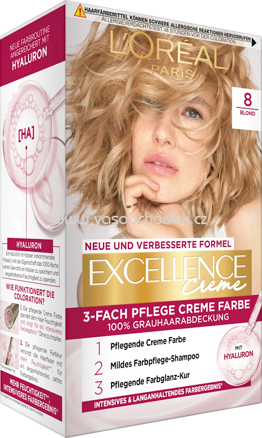 L'ORÉAL PARiS EXCELLENCE Creme Haarfarbe 8 Blond, 1 St