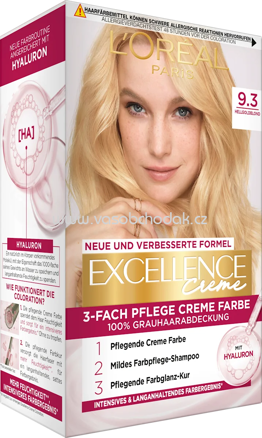 L'ORÉAL PARiS EXCELLENCE Creme Haarfarbe 9.3 Hellgoldblond, 1 St