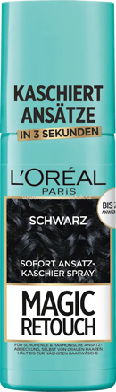 L'ORÉAL PARiS MAGIC RETOUCH Ansatzspray Schwarz, 75 ml