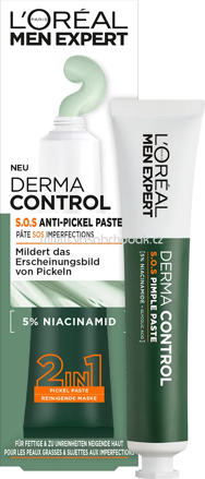L'ORÉAL PARiS MEN EXPERT Anti Pickel Creme SOS Derma Control, 45 ml