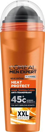 L'ORÉAL PARiS MEN EXPERT Antitranspirant Deo Roll-on Heat Protect, 100 ml