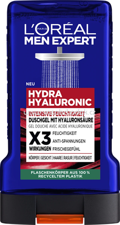 L'ORÉAL PARiS MEN EXPERT Duschgel Hydra Hyaluronic, 250 ml
