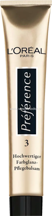 L'ORÉAL PARiS PRÉFÉRENCE Haarkur Farbglanz Pflegebalsam, 54 ml