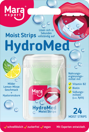 Mara HydroMed Moist Strips, 24 St