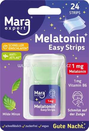 Mara Melatonin Easy Strips 1 mg, 24 St